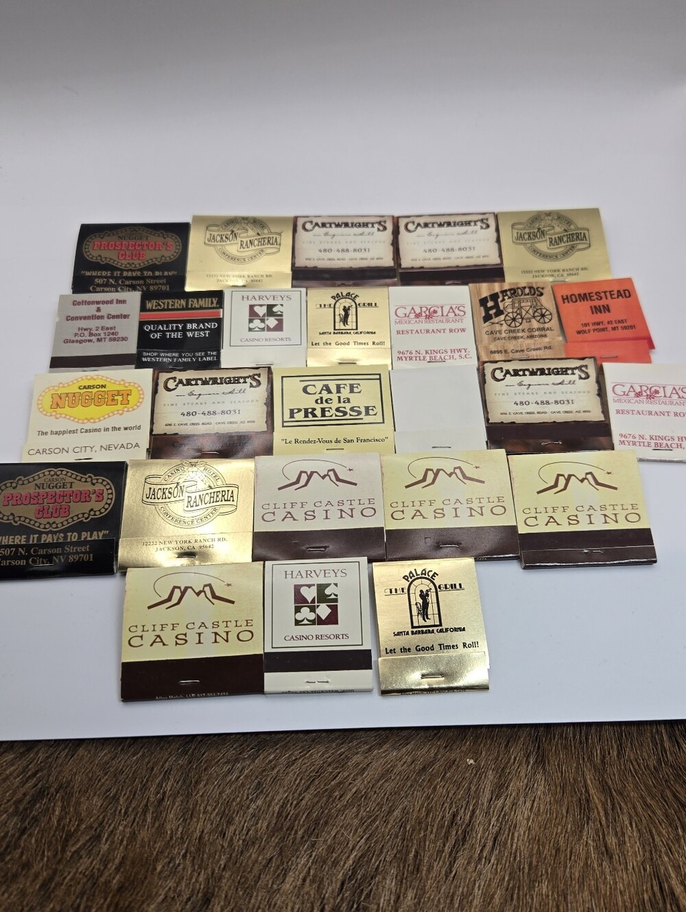 Matchbook Lot Of 26 Books Casinos Restaurants Travel